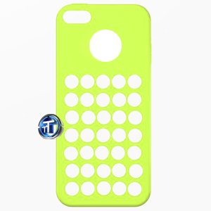 iPhone 5C TPU Designer Case in Lime Green